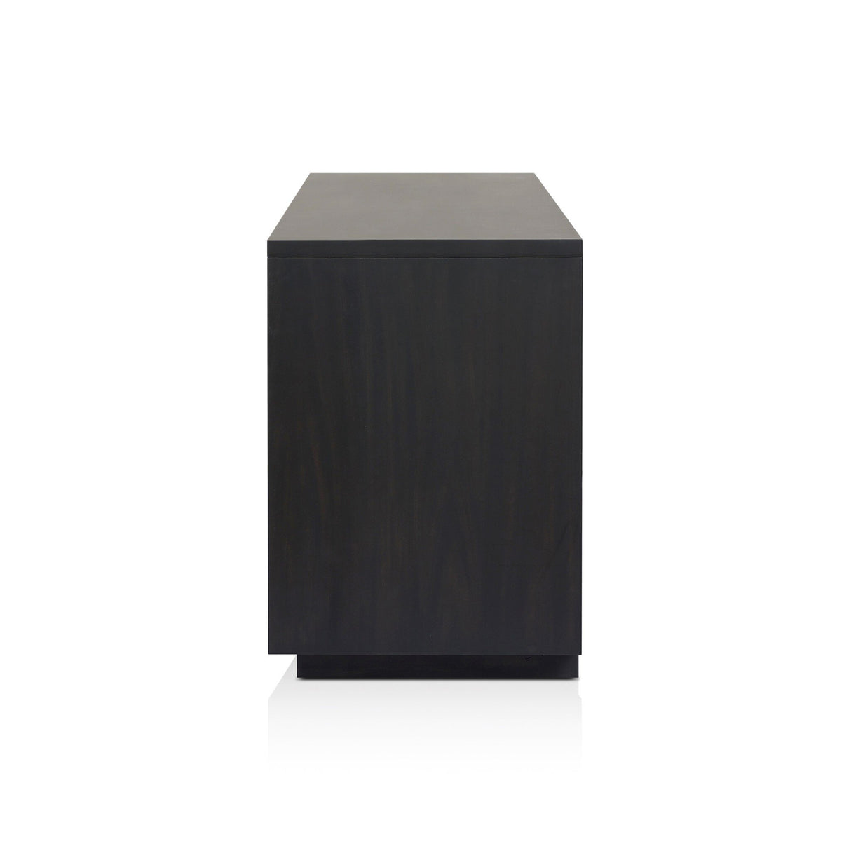 Nyland Media Console in Black Mahogany Veneer from Four Hands - Luna Furniture