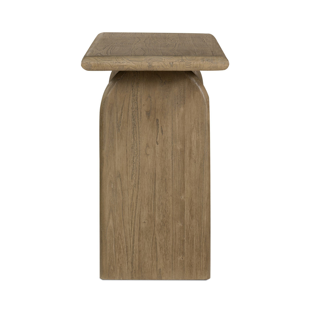 Sorrento Console Table in Aged Drift Mindi from Four Hands - Luna Furniture