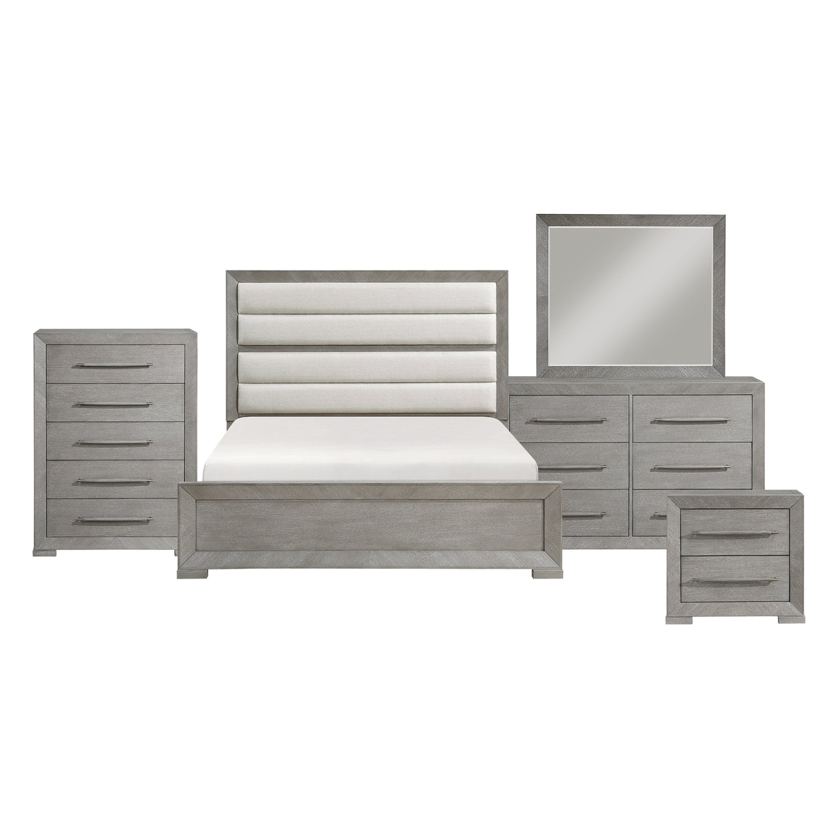 Owen Gray Panel Bedroom Set from Homelegance - Luna Furniture