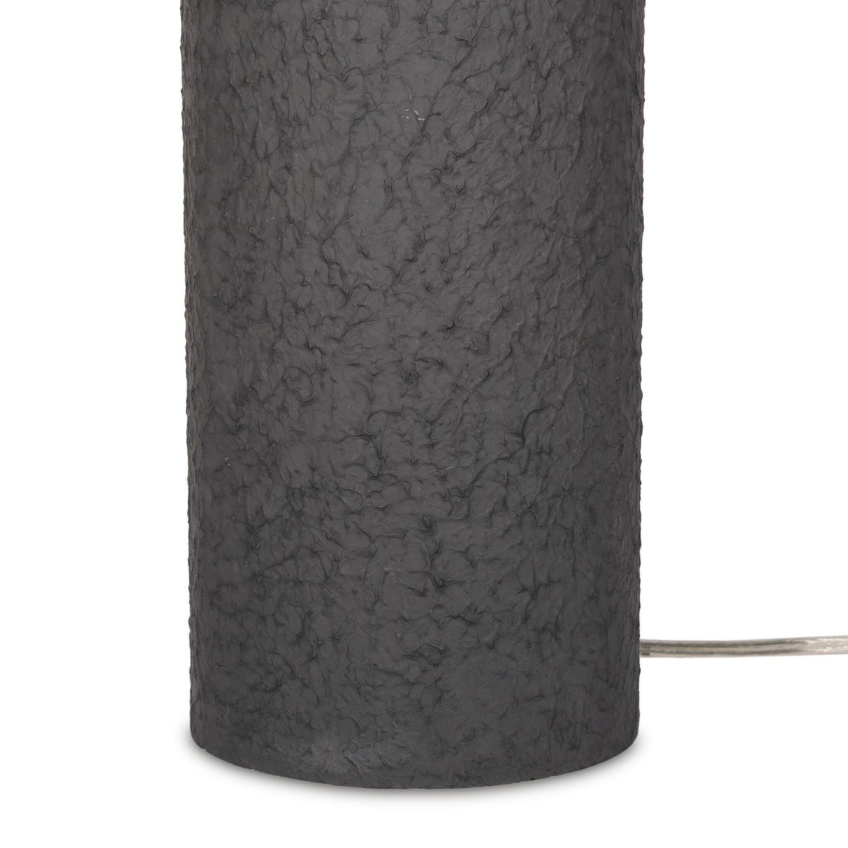 Santorini Table Lamp in Matte Black Plaster from Four Hands - Luna Furniture