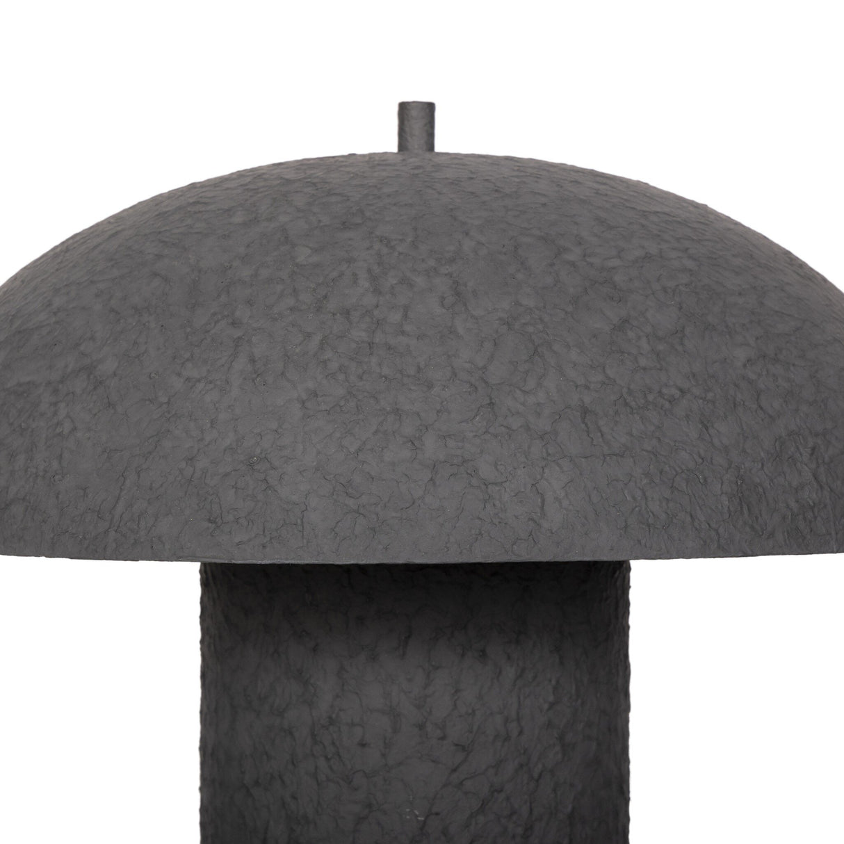 Santorini Table Lamp in Matte Black Plaster from Four Hands - Luna Furniture