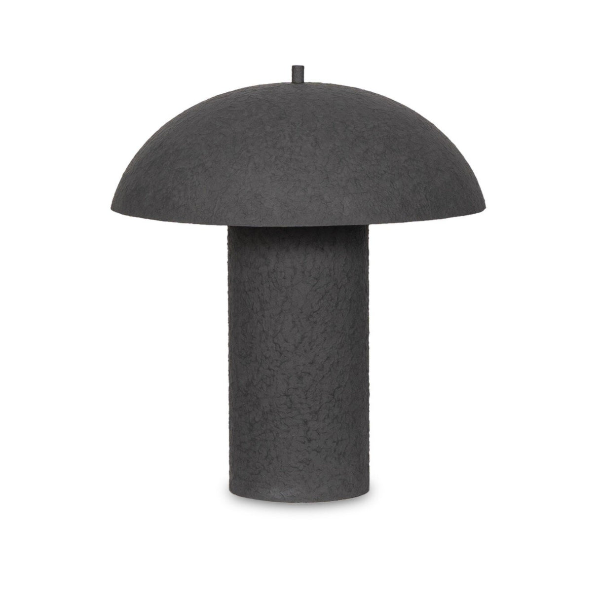 Santorini Table Lamp in Matte Black Plaster from Four Hands - Luna Furniture