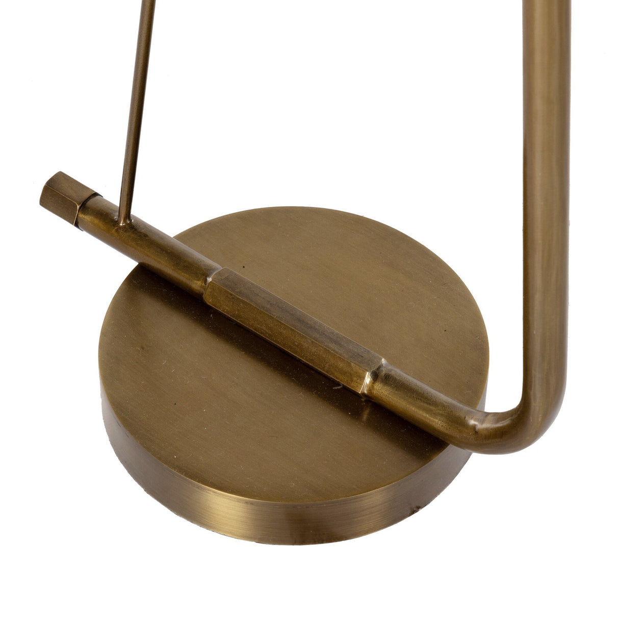 Egon Floor Lamp in Antique Brass Iron from Four Hands - Luna Furniture