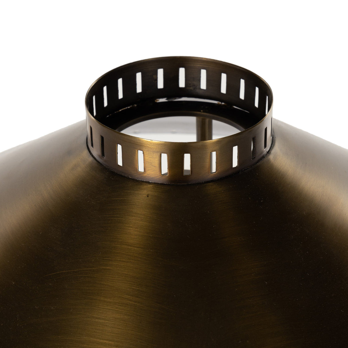 Egon Floor Lamp in Antique Brass Iron from Four Hands - Luna Furniture