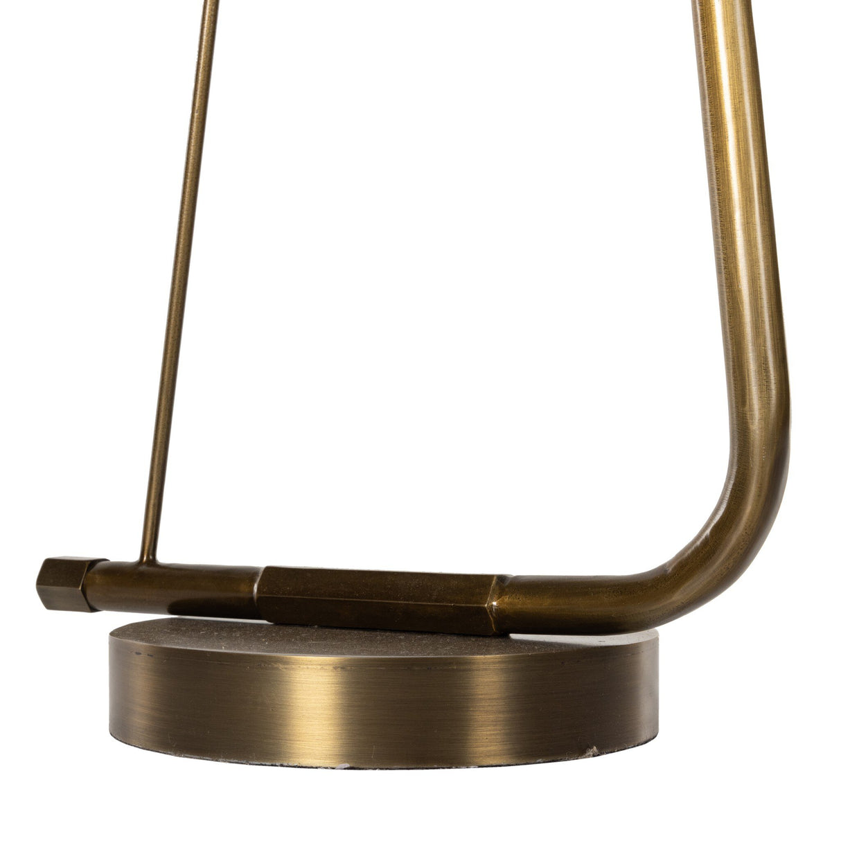 Egon Floor Lamp in Antique Brass Iron from Four Hands - Luna Furniture