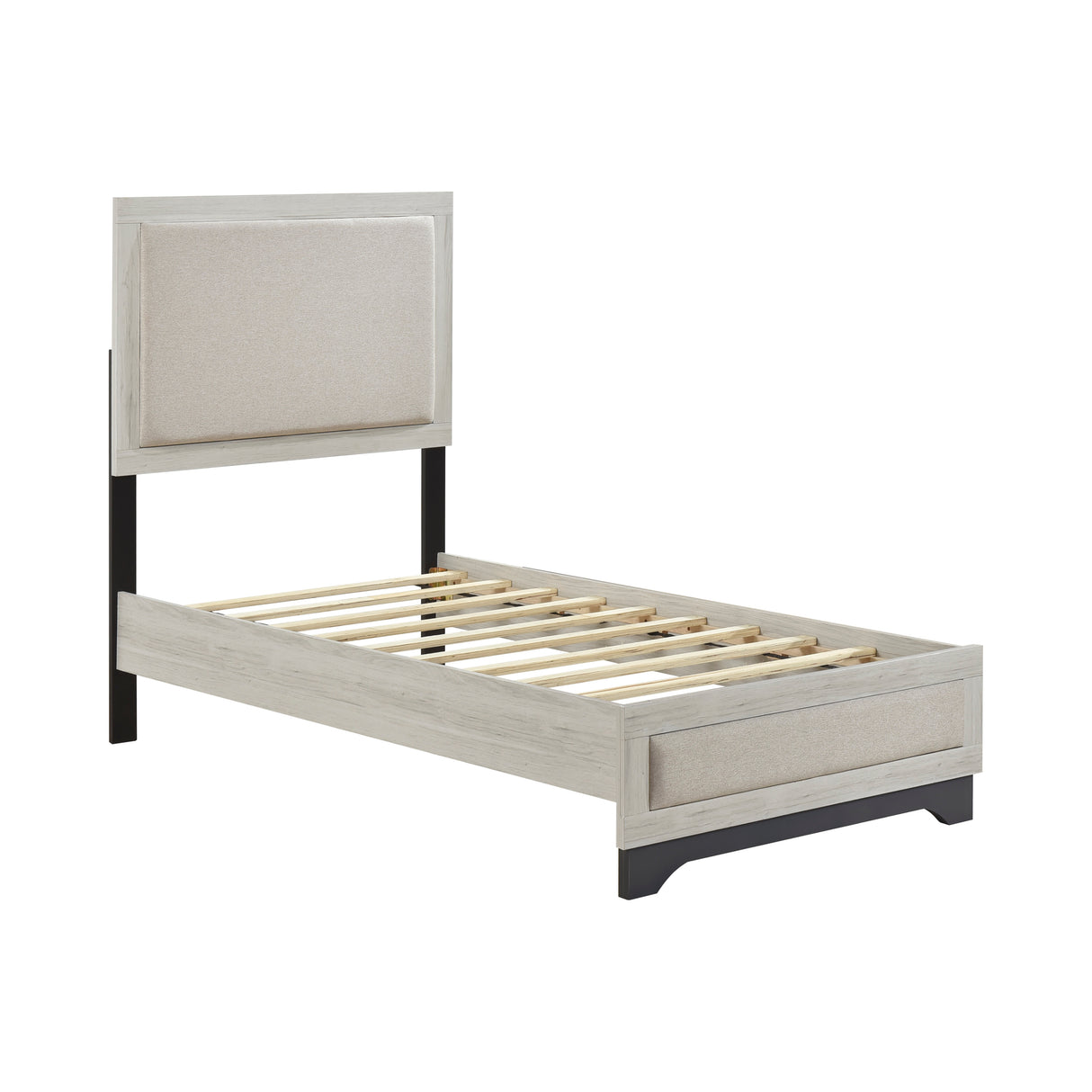 Westport White Oak/Gray 4pc Set (TB+NS+DR+MR) from Homelegance - Luna Furniture