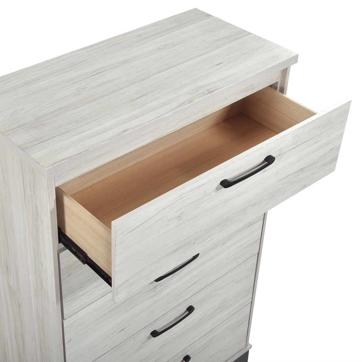 Westport White Oak/Gray 5pc Set (TB+NS+DR+MR+CH) from Homelegance - Luna Furniture