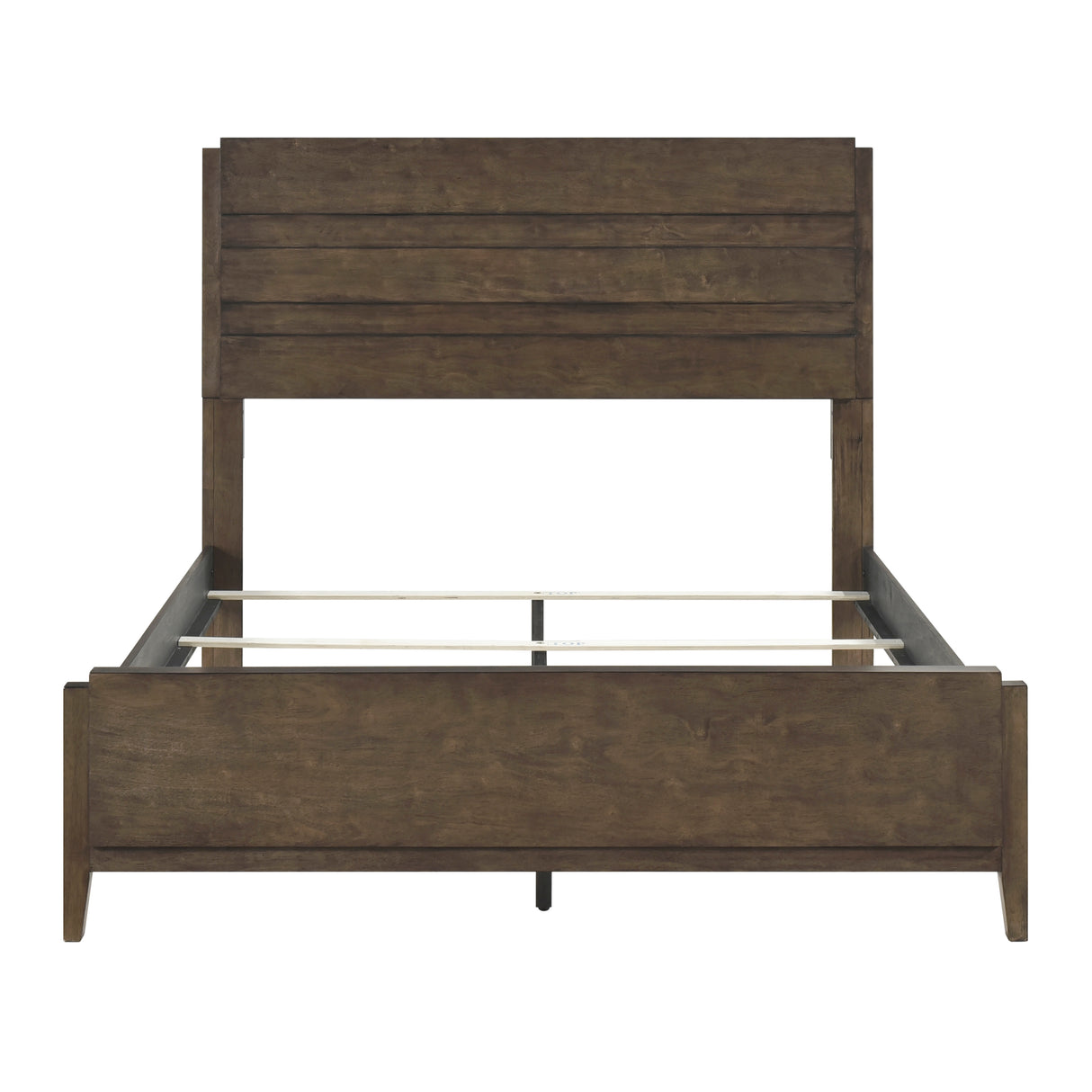 Emmett Dark Walnut 4pc Set (QB+NS+DR+MR) from Homelegance - Luna Furniture