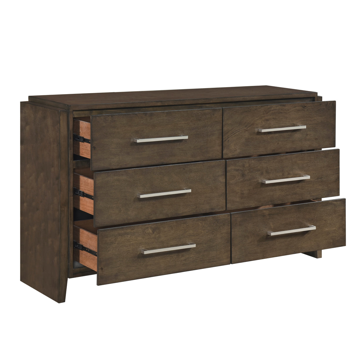 Emmett Dark Walnut Mirror (Mirror Only) from Homelegance - Luna Furniture