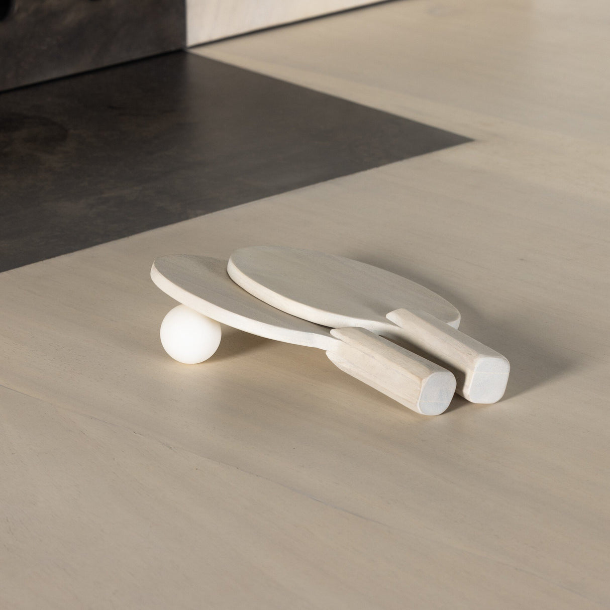 Ping Pong Table in Bleached Guanacaste from Four Hands - Luna Furniture