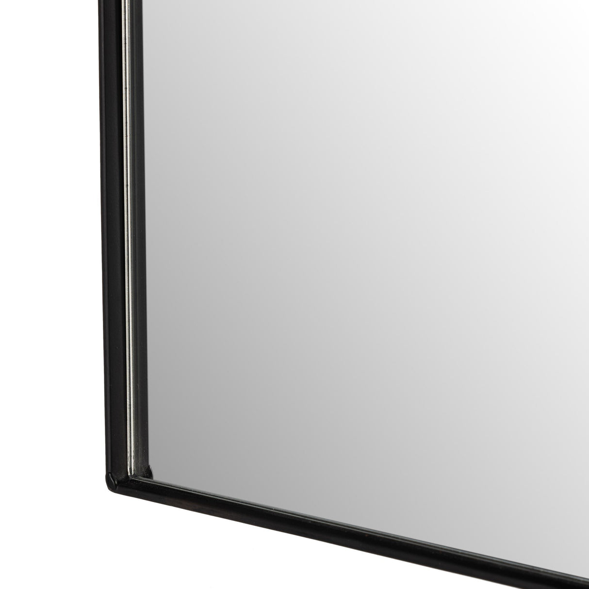 Jacques Small Mirror in Gunmetal from Four Hands - Luna Furniture