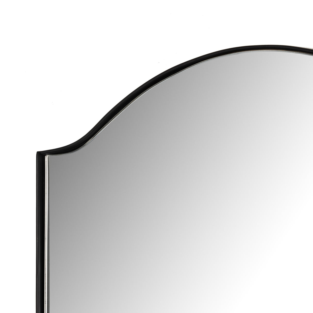 Jacques Small Mirror in Gunmetal from Four Hands - Luna Furniture