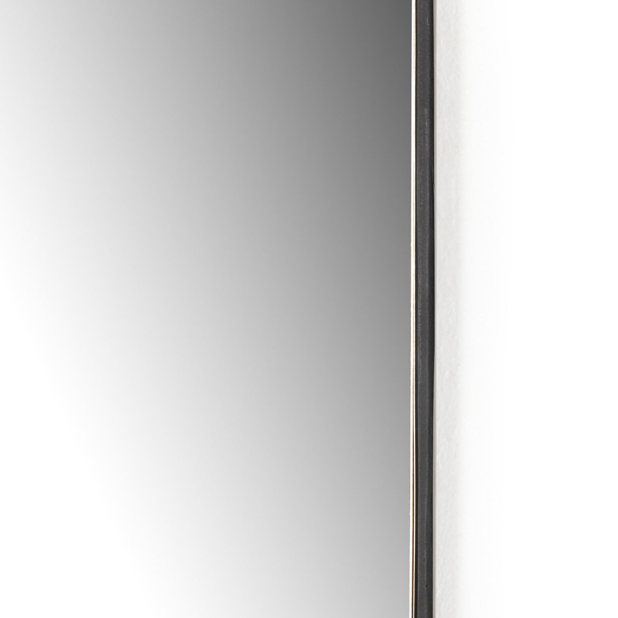 Jacques Small Mirror in Gunmetal from Four Hands - Luna Furniture