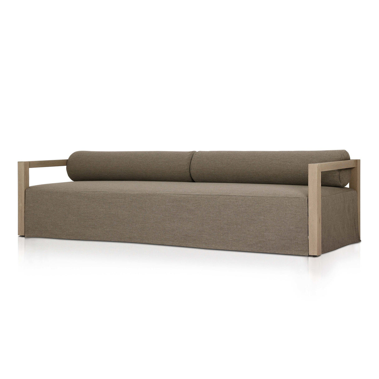 Laskin Outdoor Sofa-106" in Alessi Fawn from Four Hands - Luna Furniture