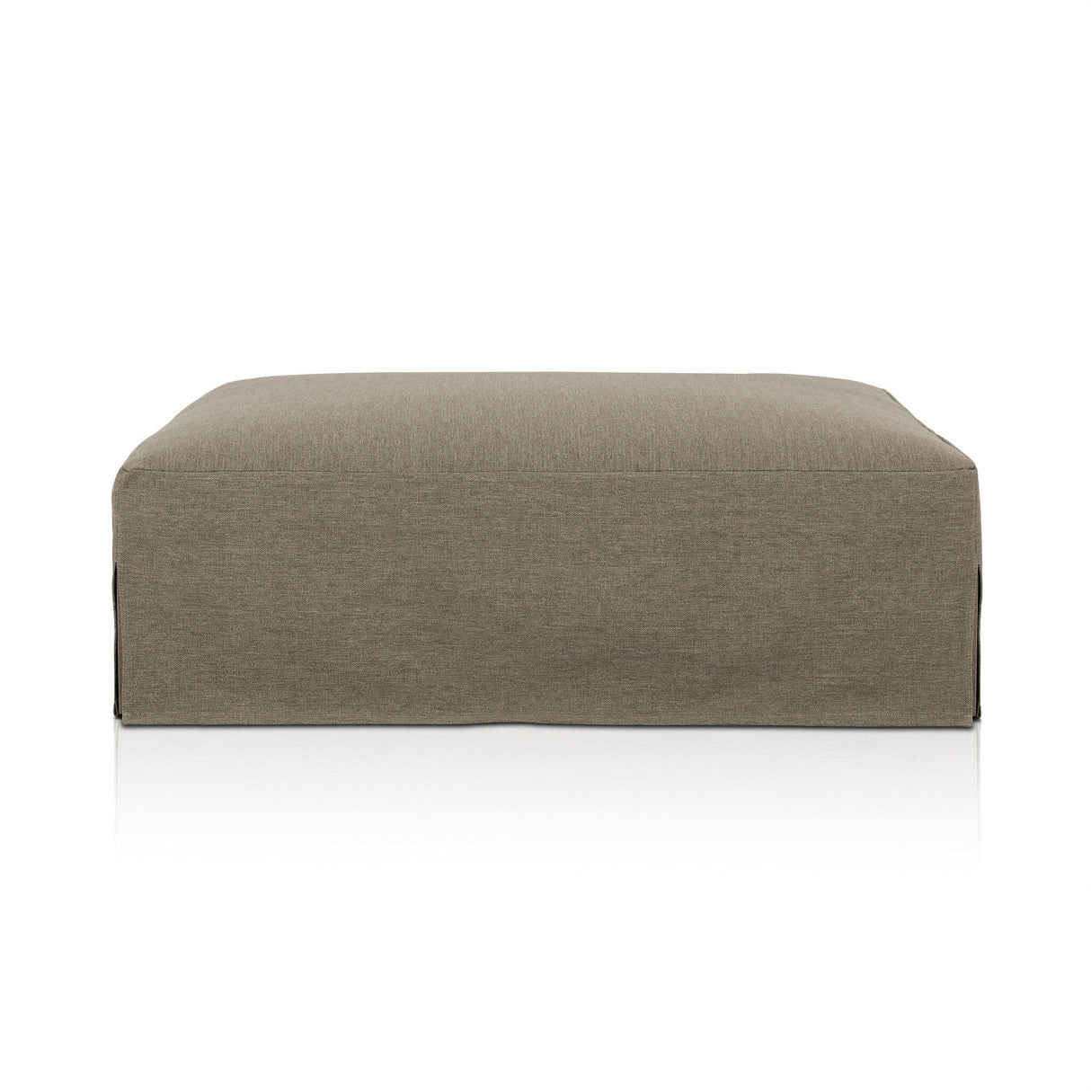 Laskin Outdoor Ottoman in Alessi Fawn from Four Hands - Luna Furniture