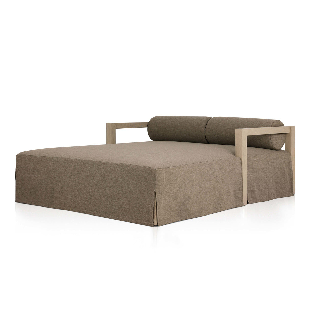 Laskin Outdoor Daybed in Alessi Fawn from Four Hands - Luna Furniture