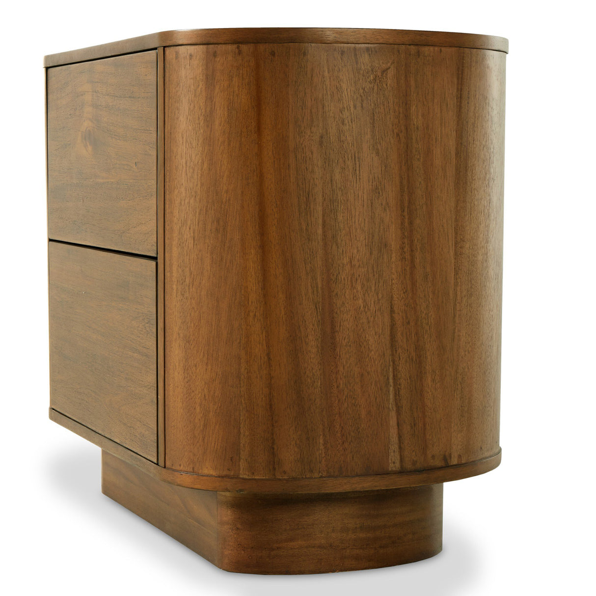 Paden Nightstand in Seasoned Brown Acacia from Four Hands - Luna Furniture