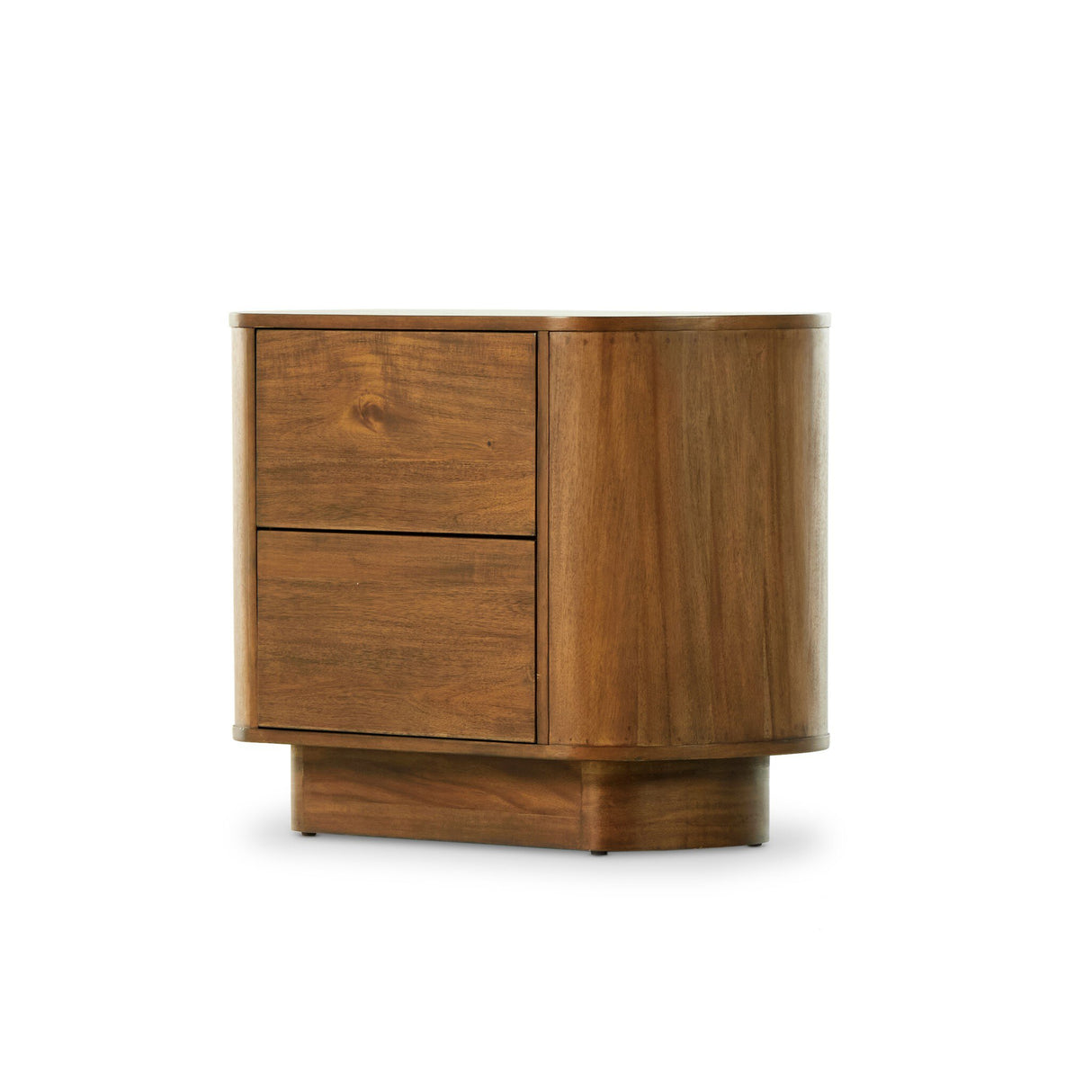 Paden Nightstand in Seasoned Brown Acacia from Four Hands - Luna Furniture