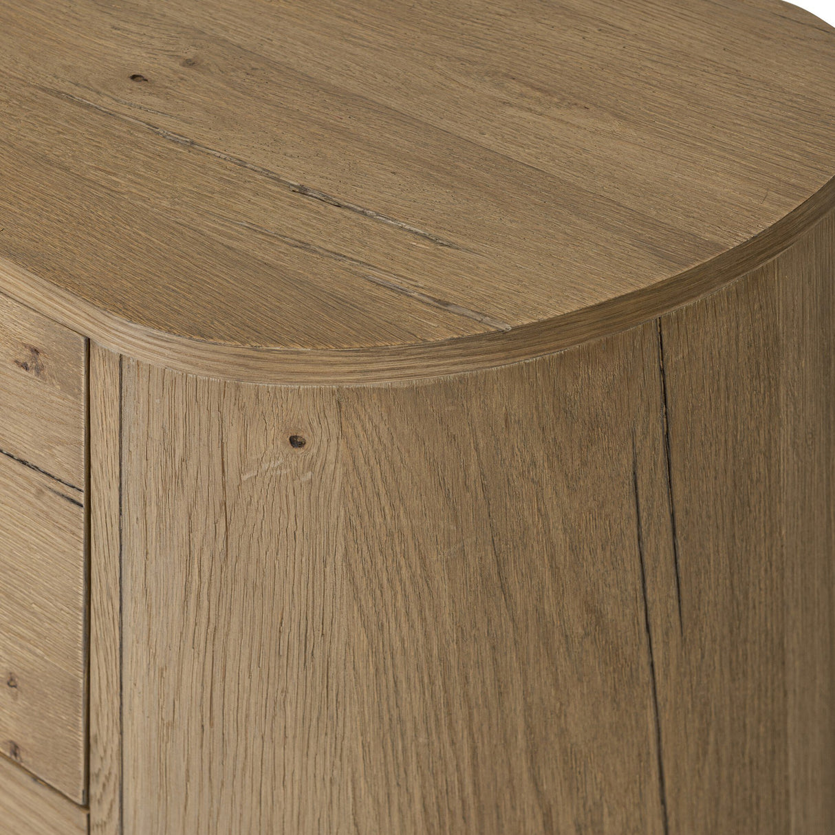Paden Nightstand in Worn Oak Veneer from Four Hands - Luna Furniture