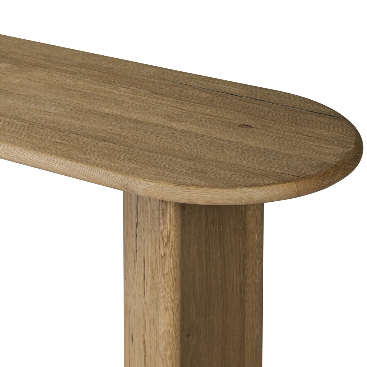 Paden Large Console Table in Worn Oak from Four Hands - Luna Furniture