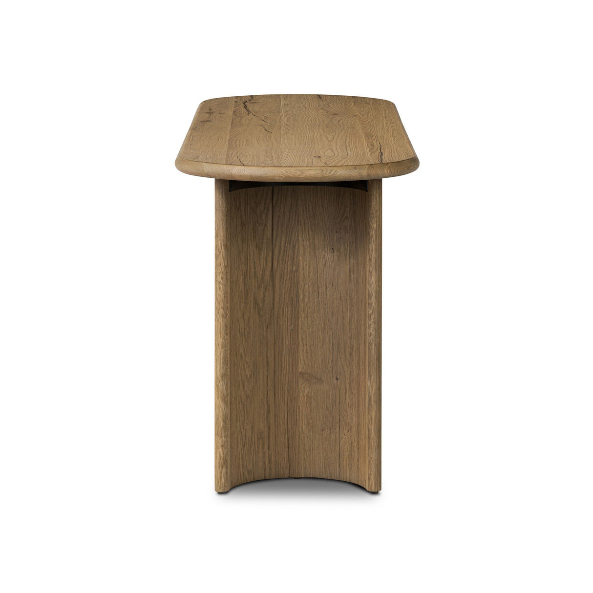 Paden Large Console Table in Worn Oak from Four Hands - Luna Furniture