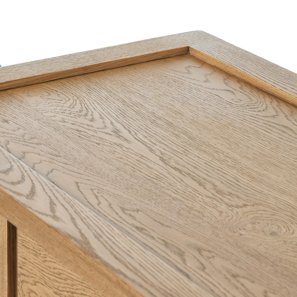 Millbrook Console Table in Natural Light Oak Veneer from Four Hands - Luna Furniture