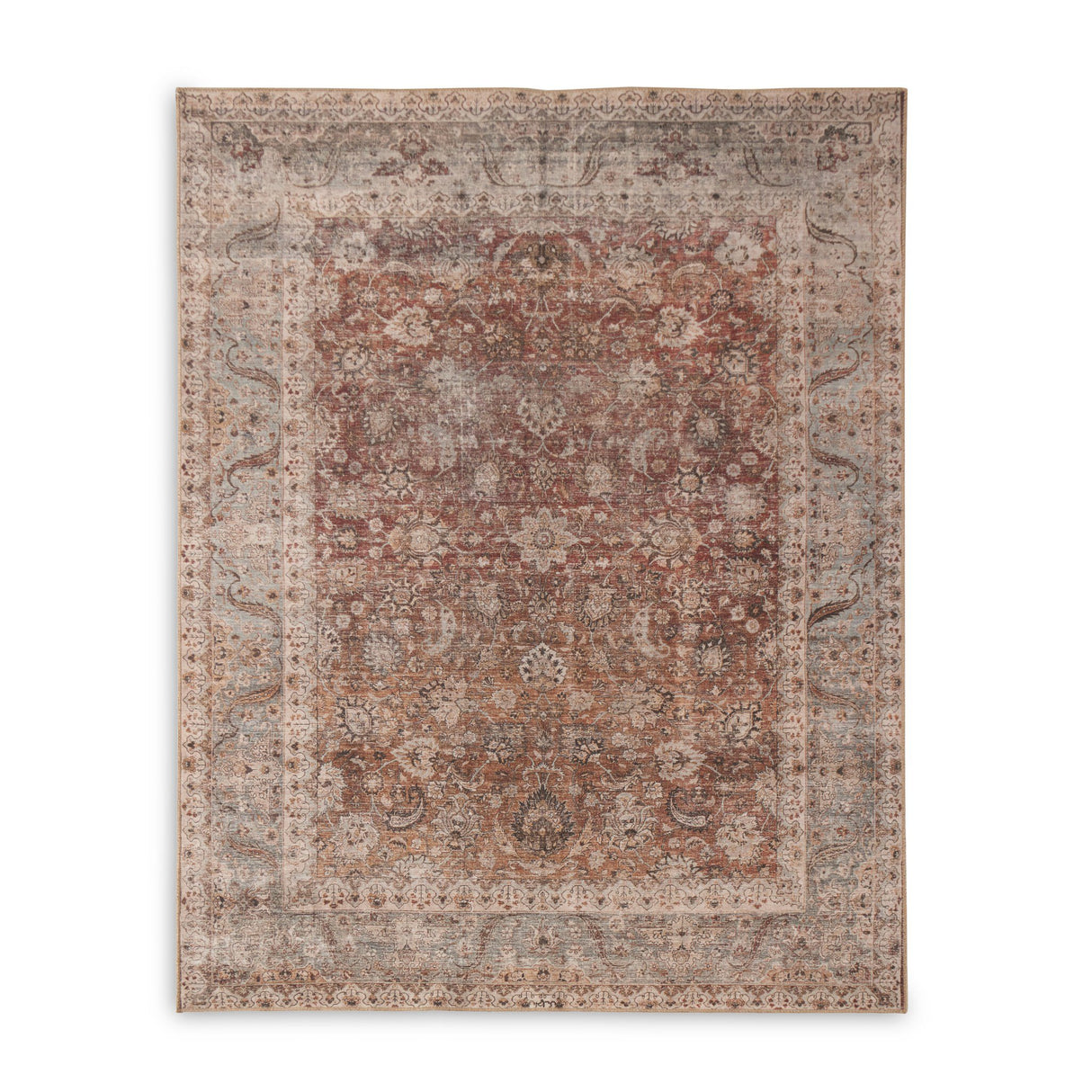 Zari Rug in Zari Rust, 10'x14' from Four Hands - Luna Furniture