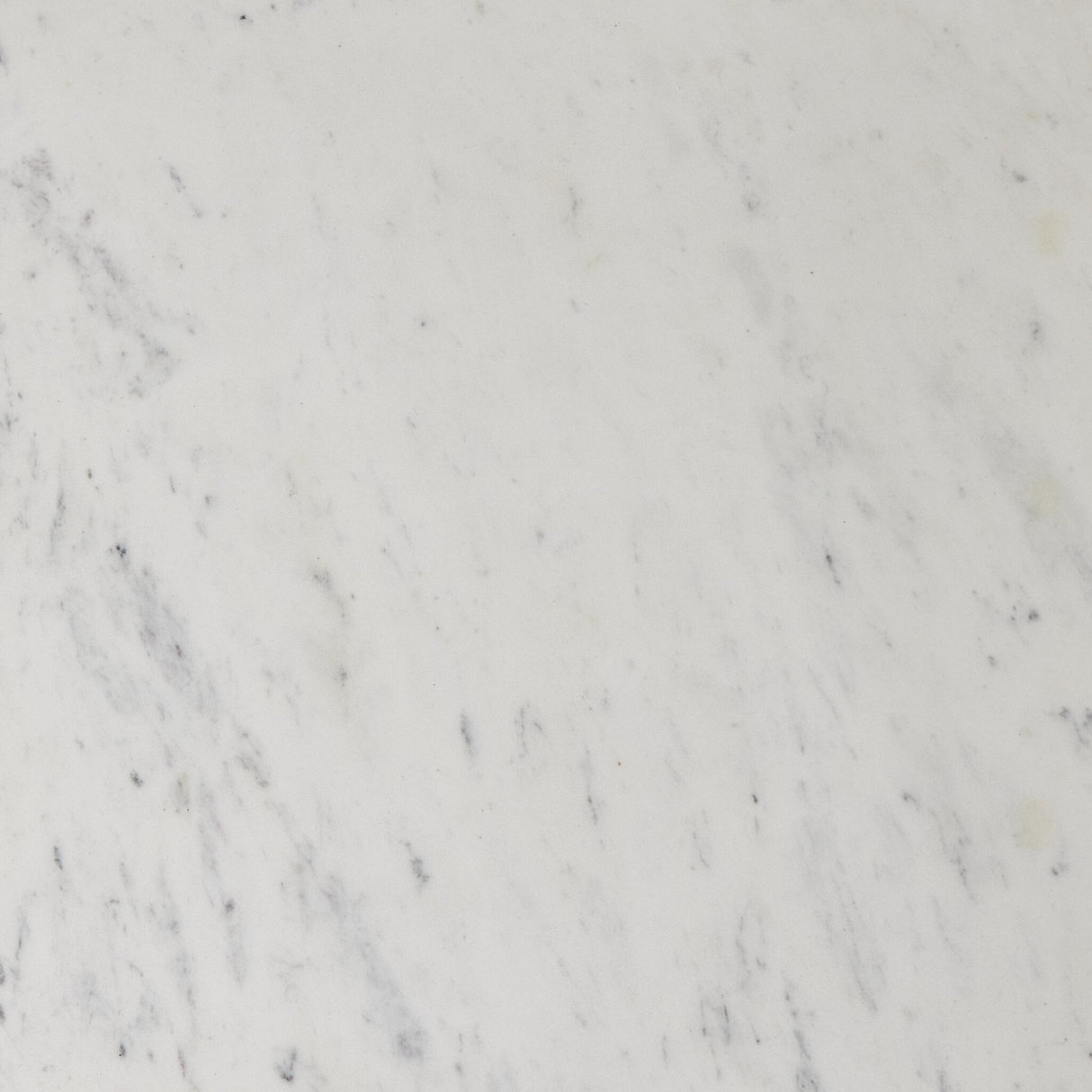 Hammered Iron End Table in White Marble from Four Hands - Luna Furniture