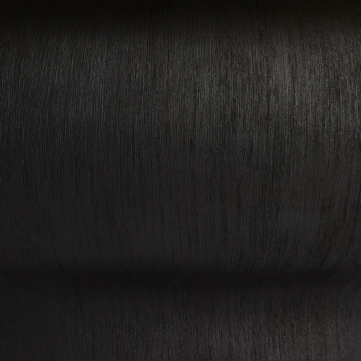 Kragen Table Lamp in Textured Matte Black Porcelain Ceramic from Four Hands - Luna Furniture