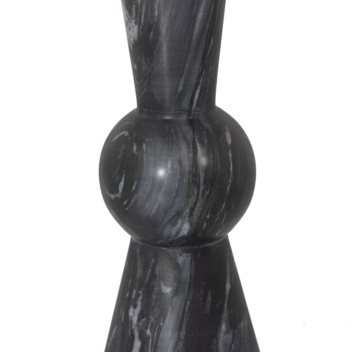 Bibianna Table Lamp in Black Italian Marble from Four Hands - Luna Furniture