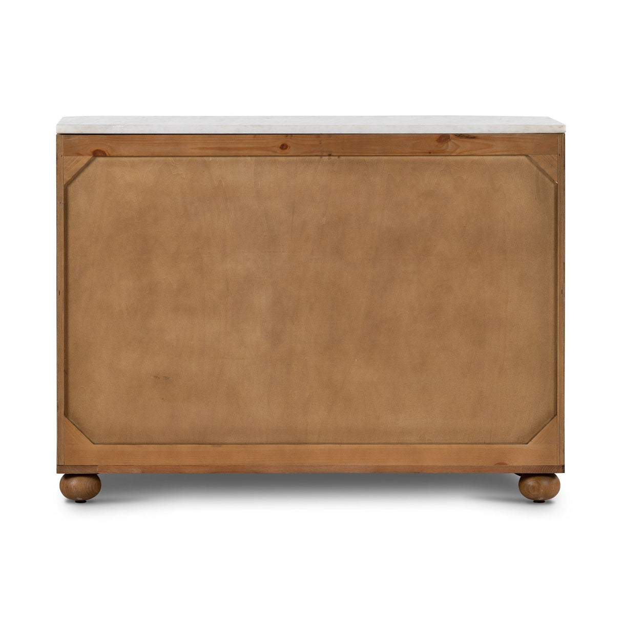 Tiago Marble Chest in Toasted Oak Veneer from Four Hands - Luna Furniture