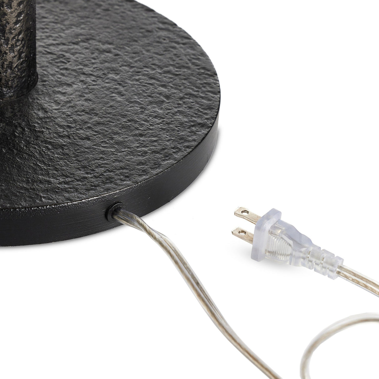 Fernando Table Lamp in Forged Black Aluminum from Four Hands - Luna Furniture