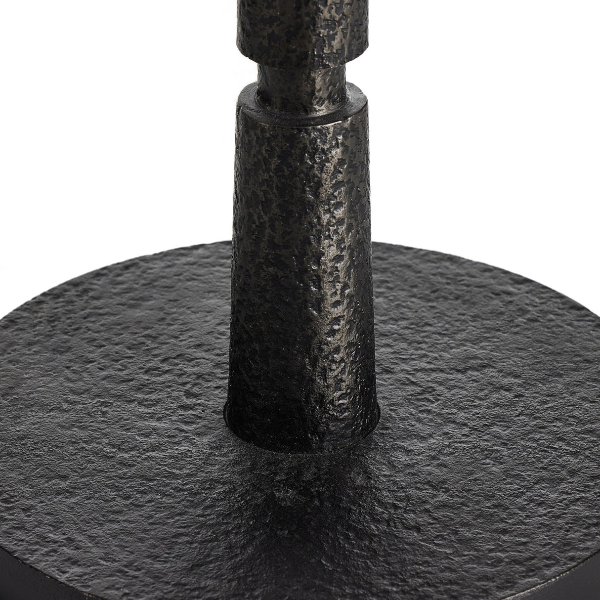 Fernando Table Lamp in Forged Black Aluminum from Four Hands - Luna Furniture