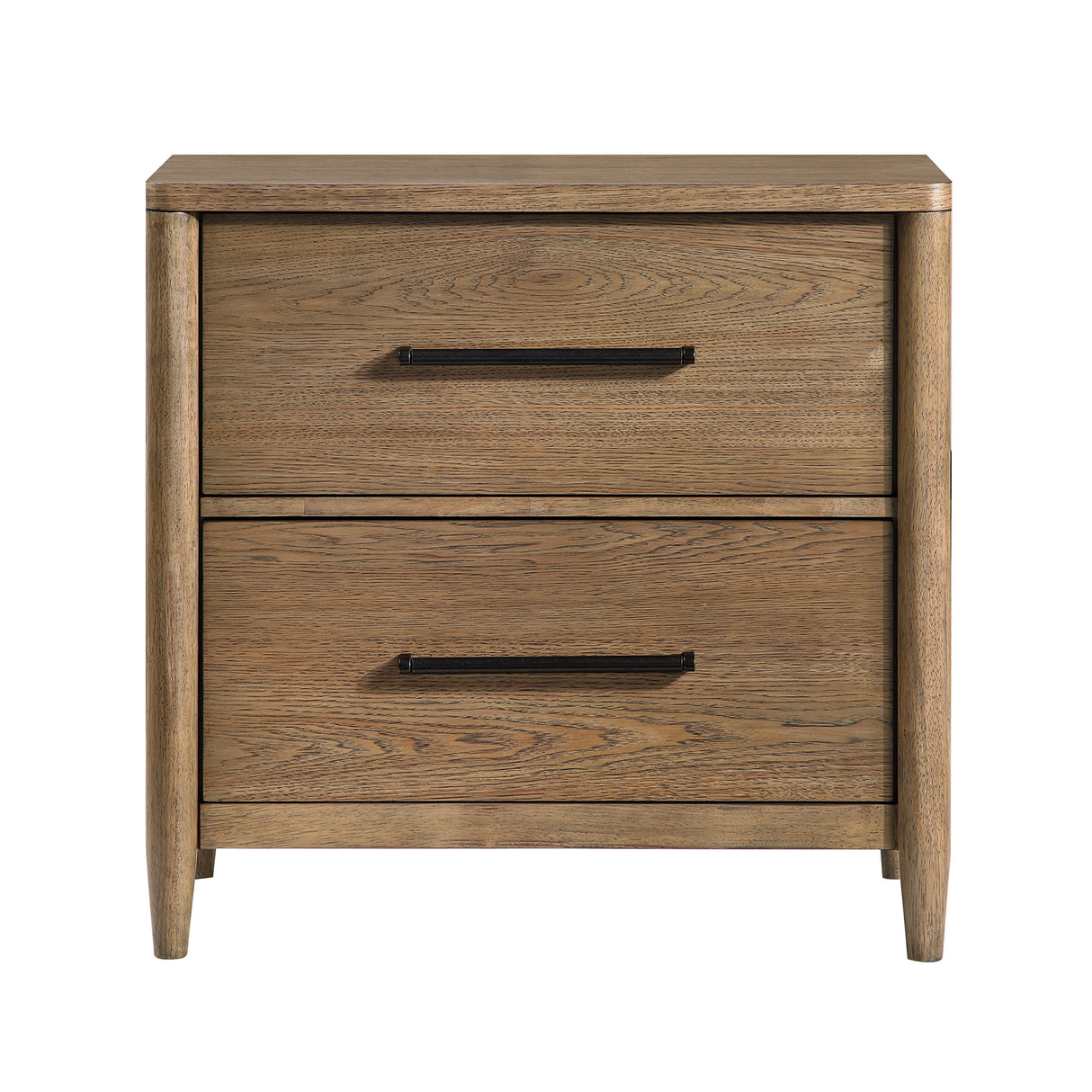Sonoma Oak Queen Platform Bed from Homelegance - Luna Furniture