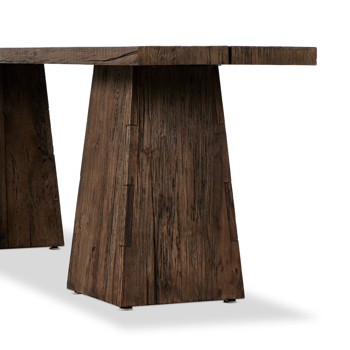 Atlas Console Table in Smoked Alder from Four Hands - Luna Furniture