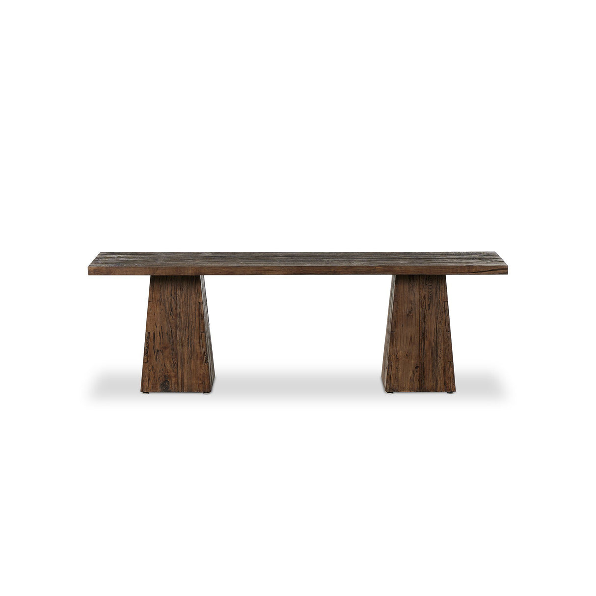 Atlas Console Table in Smoked Alder from Four Hands - Luna Furniture