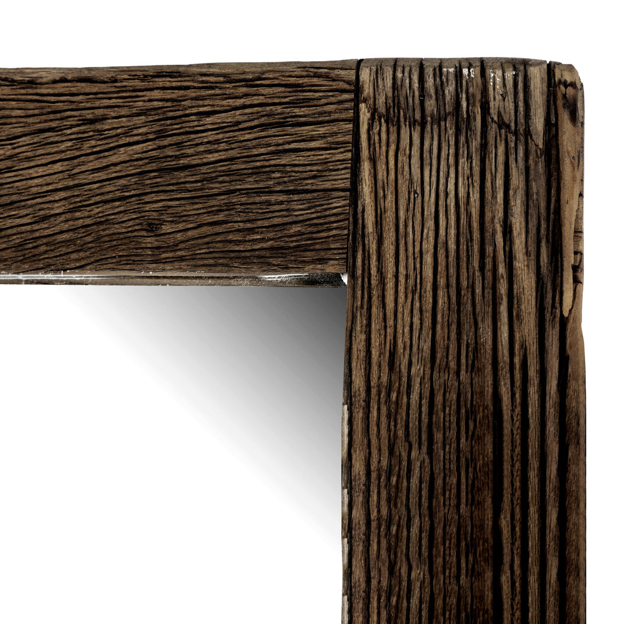 Gridley Floor Mirror in Natural Reclaimed from Four Hands - Luna Furniture