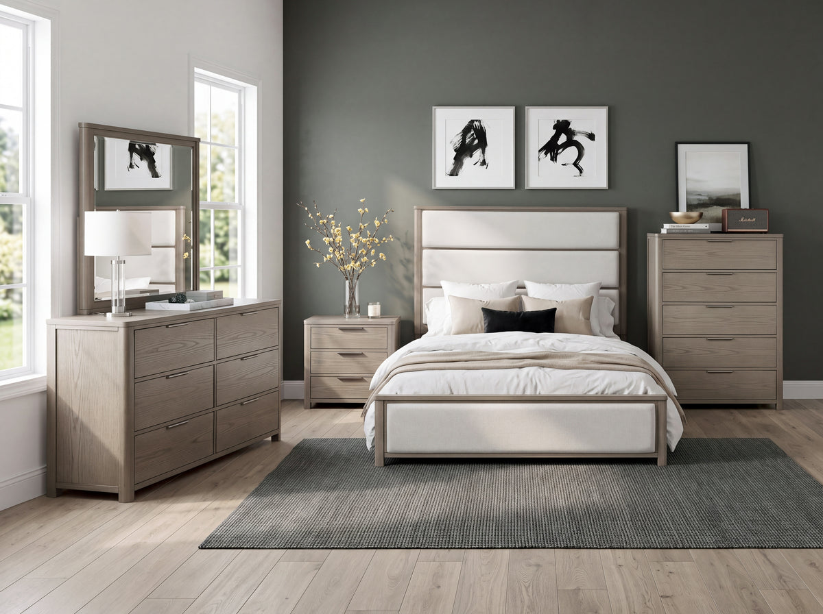 Dalston Light Gray Mirror from Homelegance - Luna Furniture