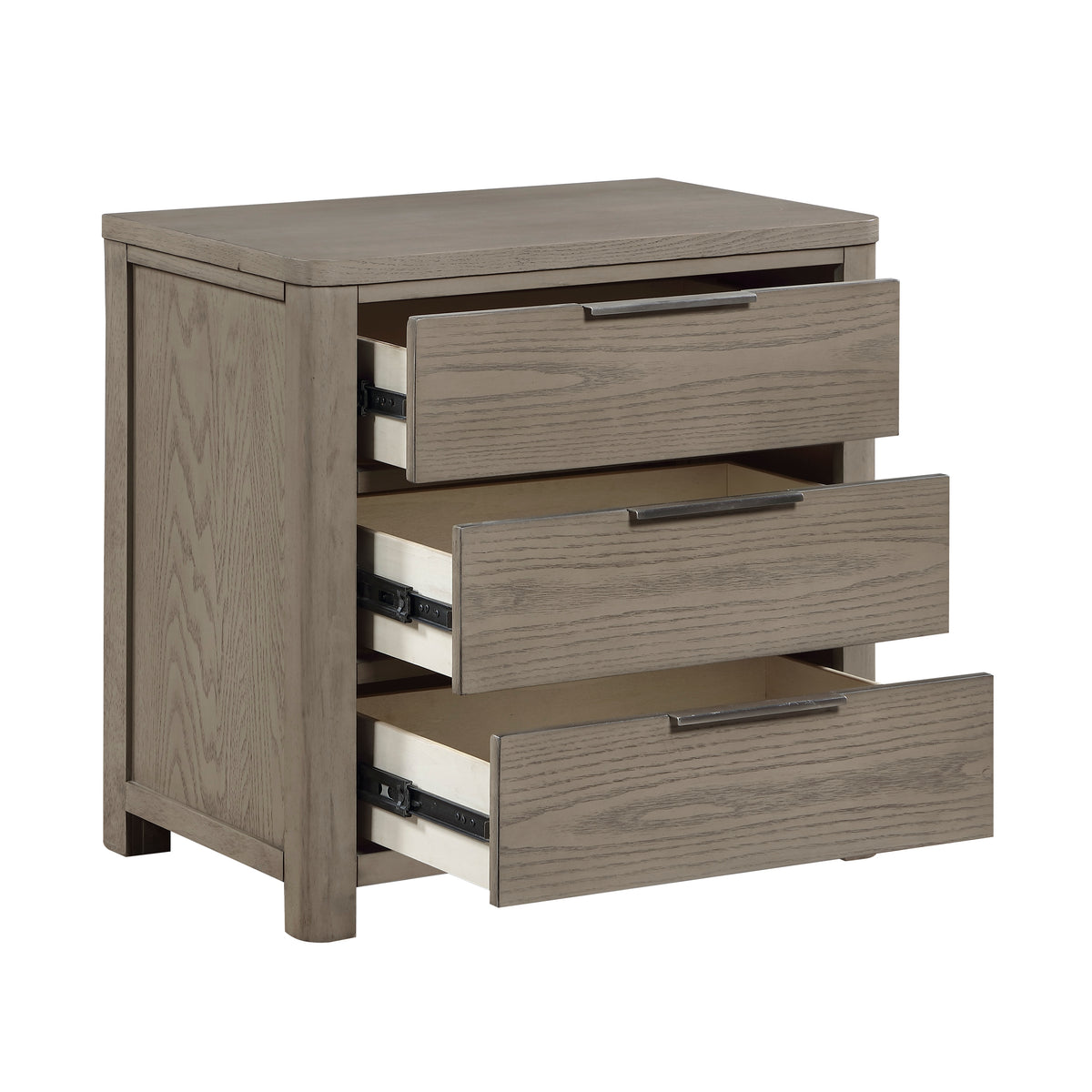 Dalston Light Gray/Beige Panel Bedroom Set from Homelegance - Luna Furniture