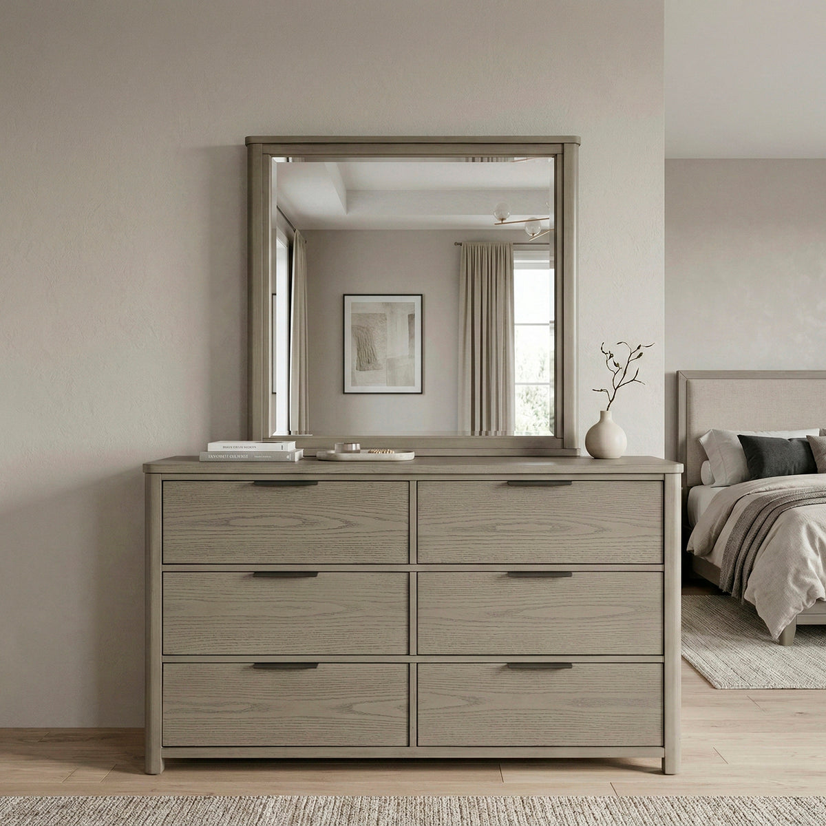 Dalston Light Gray Dresser from Homelegance - Luna Furniture