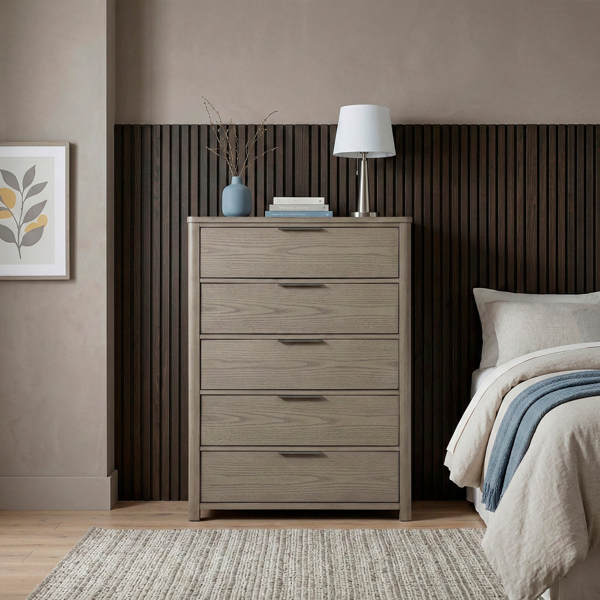 Dalston Light Gray Chest from Homelegance - Luna Furniture