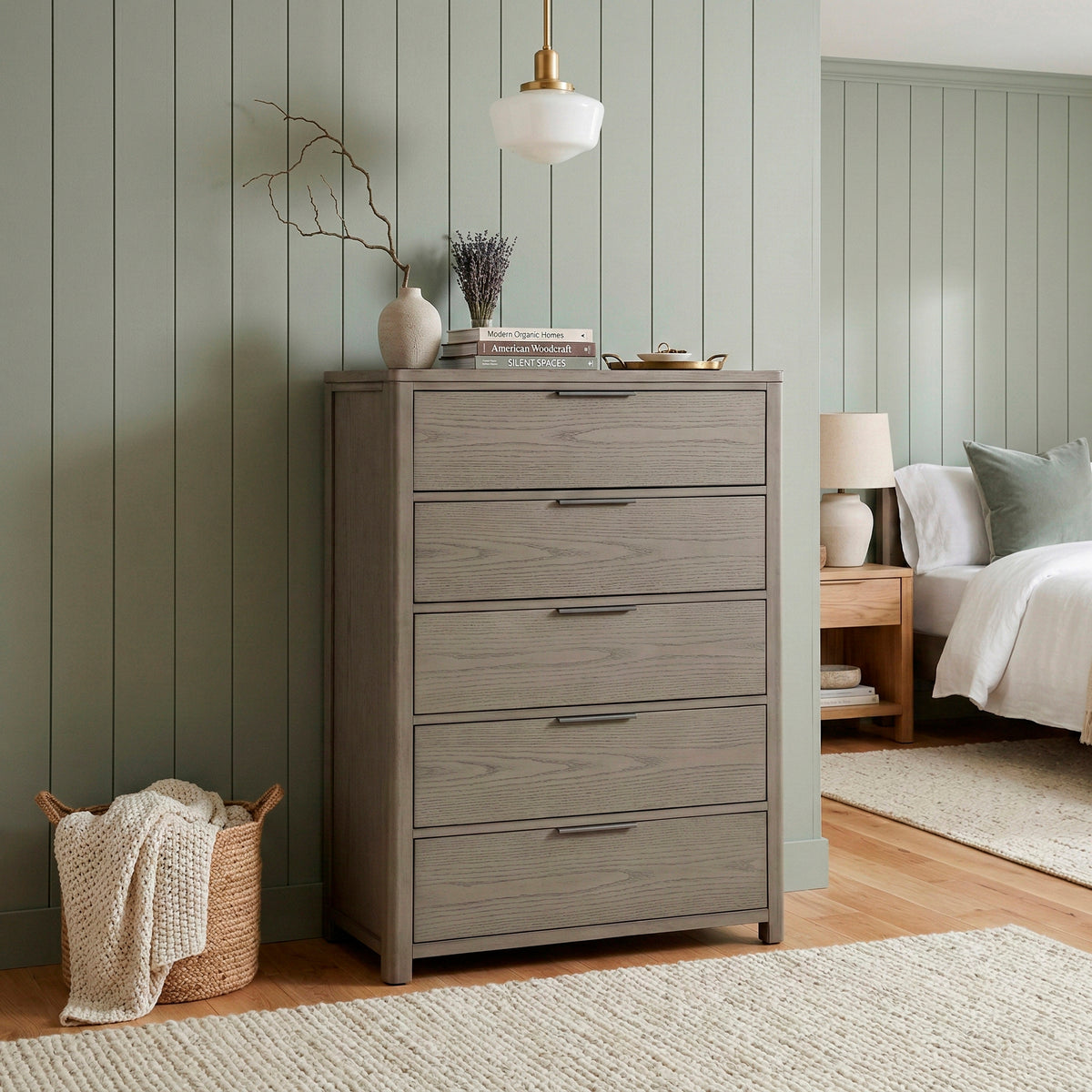 Dalston Light Gray Chest from Homelegance - Luna Furniture