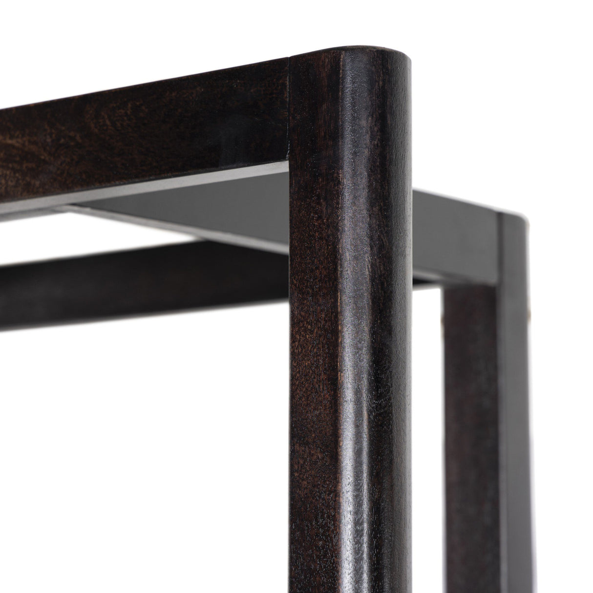 Reza Bookcase in Worn Black Acacia from Four Hands - Luna Furniture