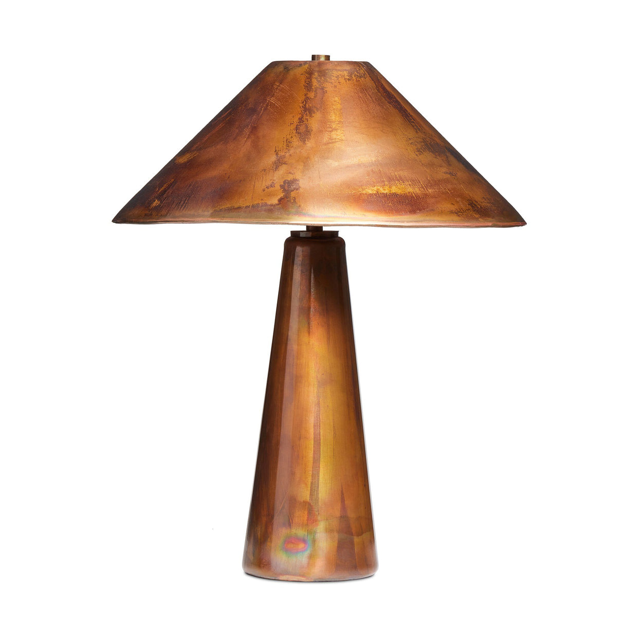 Romani Table Lamp in Iridescent Acid Wash from Four Hands - Luna Furniture