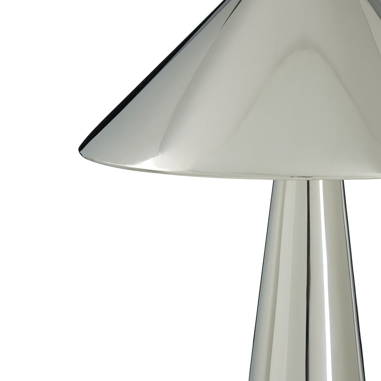 Romani Table Lamp in Nickel from Four Hands - Luna Furniture