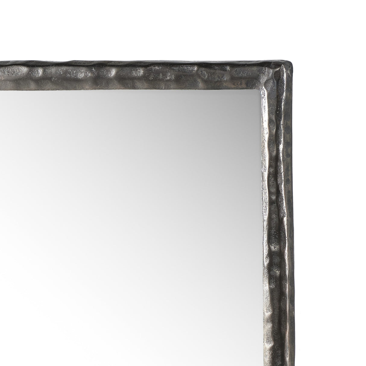 Langford Wall Mirror in Smoked Nickel from Four Hands - Luna Furniture