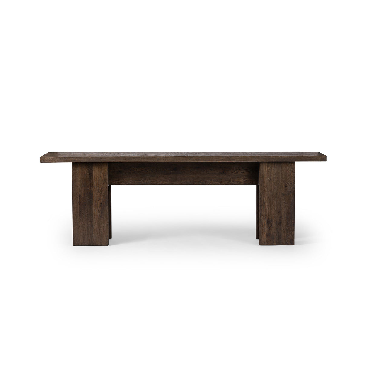 Yarra Console Table in Grey Oak Veneer from Four Hands - Luna Furniture