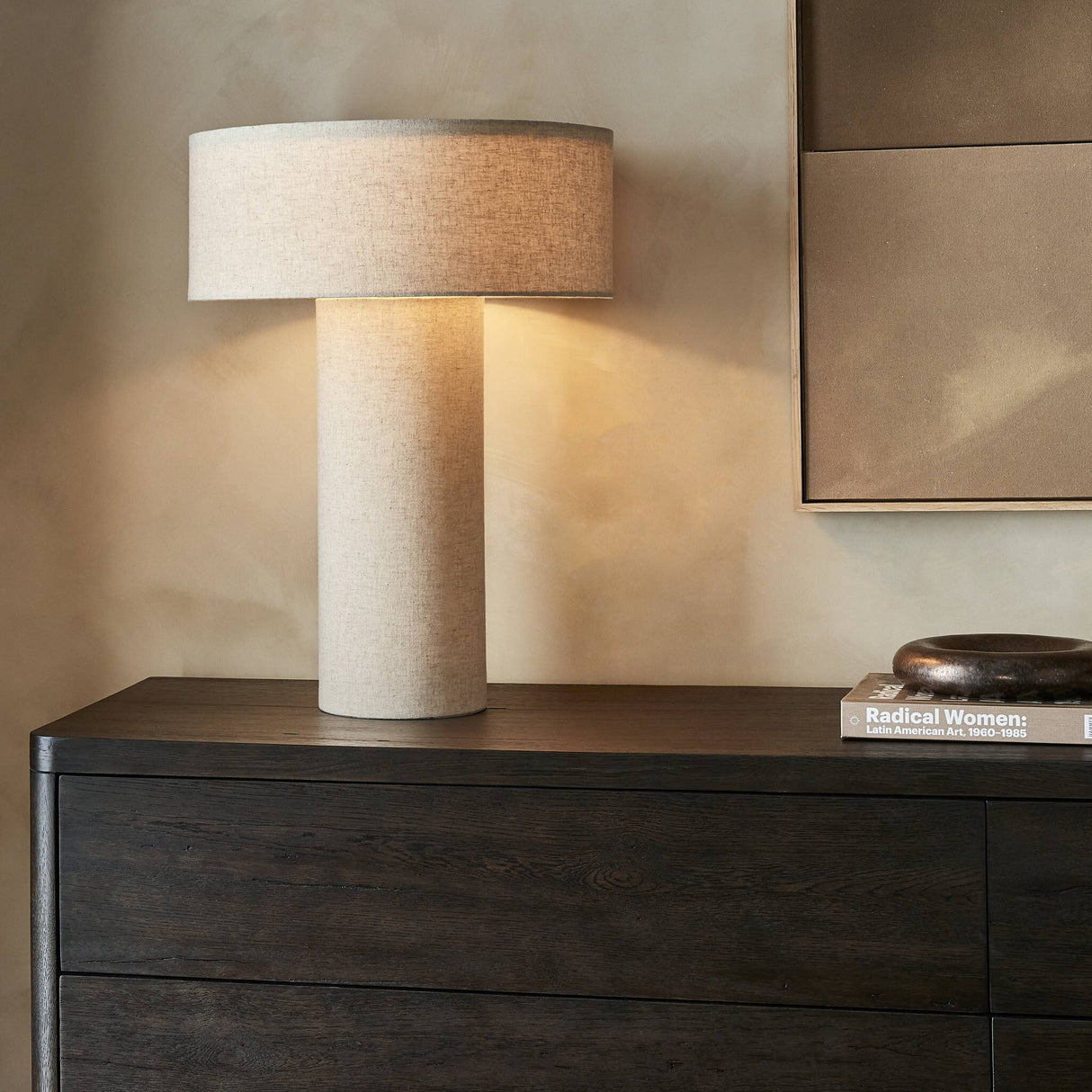 Hensley Table Lamp in Antique Brass Iron from Four Hands - Luna Furniture