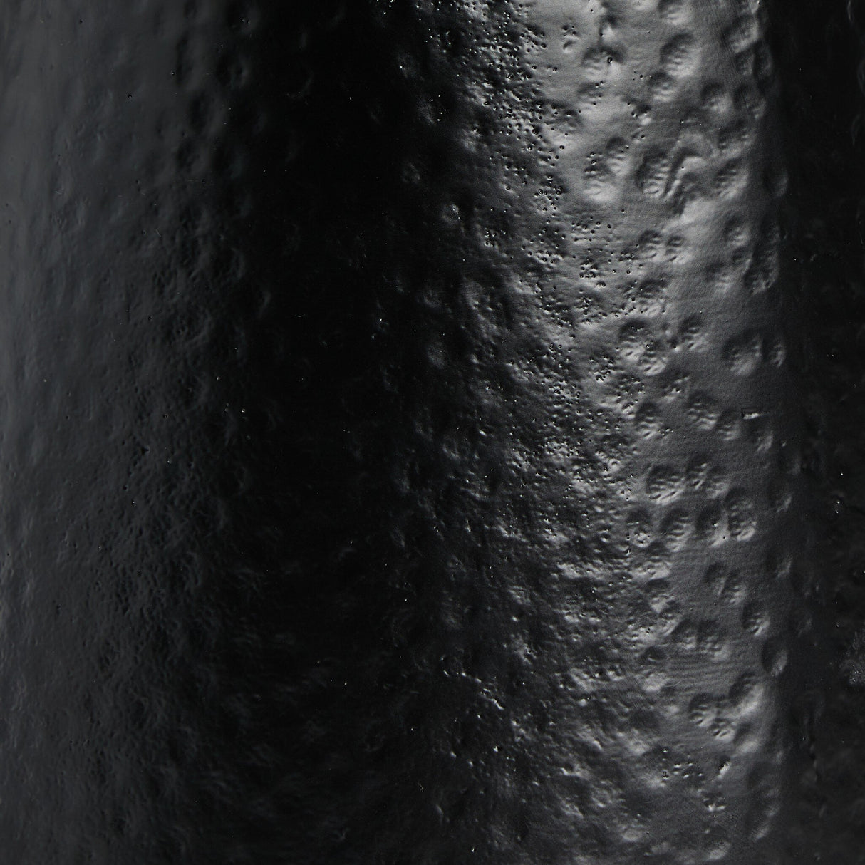 Ziggy Table Lamp in Hammered Black Aluminum from Four Hands - Luna Furniture