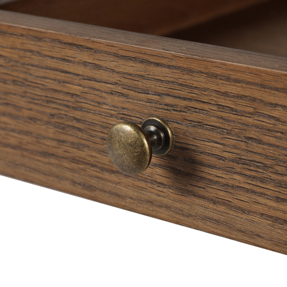 Claude Desk in Tan Oak Veneer from Four Hands - Luna Furniture